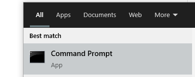 Membuka Command Prompt di Windows